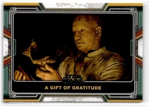 2022 Topps Star Wars: The Book of Boba Fett #38 A Gift of Gratitude - Picture 1 of 2