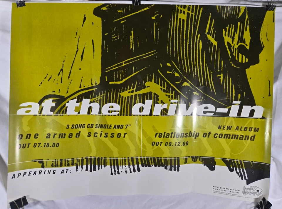 Vintage 2000 At The Drive-In  Poster Relationship of Command Poster - Image 1 of 4