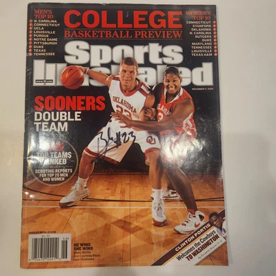Sports Illustrated 11-17-08: Blake Griffin Autographed Cover - Oklahoma Sooners - Image 1 of 2
