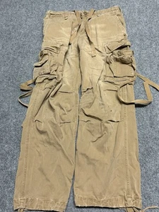 Vintage Abercrombie Herren Cargohose 30 x 30 schwer Militär Fallschirmjäger Y2K - Bild 1 von 12