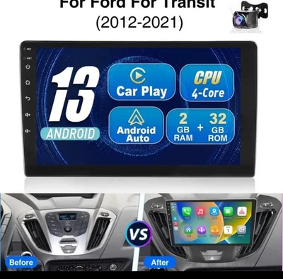 Touch Autoradio Ford Transit DAB 9"  - Bild 1 von 4