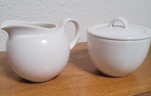 Villeroy & Boch Sugar Creamer Set White China Made in Germany - Picture 1 of 9