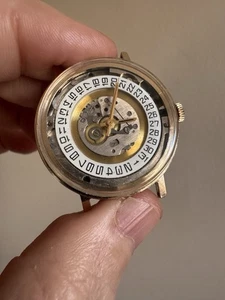 Rare Vintage Soviet SLAVA Automatic Date Watch S-2427 27 Jewel Movement - 40mm Case - Bild 1 von 8