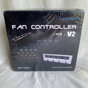Controller ventola Lamptron FC5 V2 5.25 nuovo sigillato - nero - Foto 1 di 7