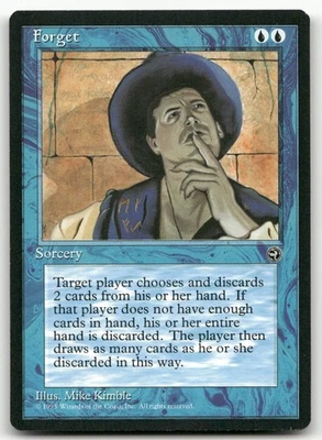 Forget (NM) Homelands HML Magic MTG - Image 1 of 2