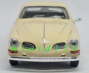 VOLKSWAGEN KARMANN GHIA COUPE [ Beige ] (1968) - 1/43 Die-cast EdisonGiocattoli - Foto 1 di 16