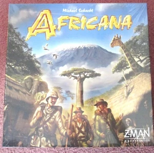 AFRICANA Game--by Michael Schacht Z-Man Games 2012 Factory Sealed--OOP - Picture 1 of 4