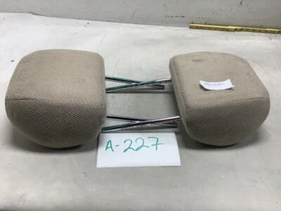2001 TOYOTA HIGHLANDER FRONT RIGHT&LEFT SIDE SEAT HEADREST PAIR SET CLOTH  OEM+ - Image 1 of 4