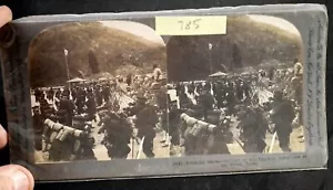 Breaking Banks Soldiers Imperial Army JAPÓN Stereoview 14041 - BL785 - Imagen 1 de 3