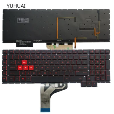 FOR HP Omen 17-AN 17-AN001CA 17-AN008CA 17-AN010CA 17-AN020CA Keyboard Backlit - Image 1 of 4