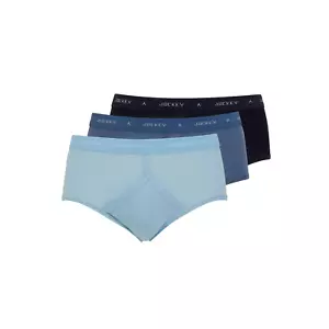 Jockey Classic Y Fronts Indigo Mix - Paquete de 3 - Imagen 1 de 11