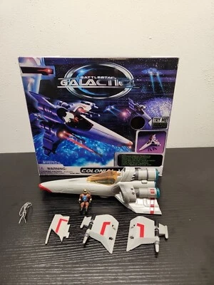 Barco víbora colonial Battlestar Galactica de colección Trendmasters 1996 (abierto nuevo) Foto 1 de 4