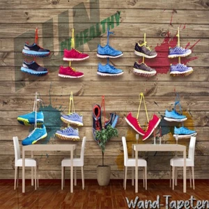 Fotomural no tejido papel pintado murales zapatos deportivos tienda de ropa 1871 - Imagen 1 de 5