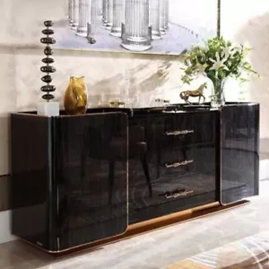 European Style Wooden Modern Buffet Table - Picture 1 of 4