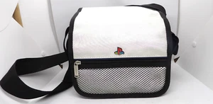 PlayStation Slim Silver Travel Carrying Case w/ Strap - Picture 1 of 8