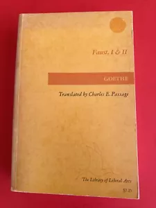 Faust, I & II von Johann Wolfgang von Goethe 1965 Taschenbuch Bobbs-Merrill - Bild 1 von 9