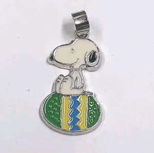 Vintage Snoopy Peanuts Charles Schulz Necklace Pendant - Picture 1 of 4