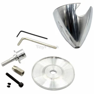 2 Slot Aluminum Alloy Spinner 64mm 2.5in 5mm shaft hole for RC Model Airplane - Picture 1 of 6