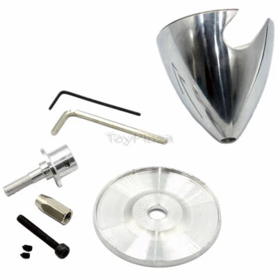 2 Slot Aluminum Alloy Spinner 64mm 2.5in 5mm shaft hole for RC Model Airplane - Image 1 of 4