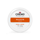 Cremo Premium Barber Grade Hair Styling Matte Cream, Light Hold, Low Shine