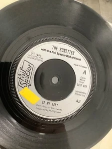 The Ronettes. Be my Baby. Do I Love you. . 7”single. 1963. Phil Spector int - Picture 1 of 3