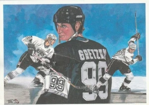 Tarjeta de boceto de Wayne Gretzky - Imagen 1 de 2