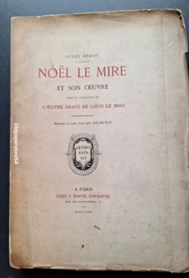 Peinture: Jules Hédou Noël le Mire et son  œuvre Tirage 300 sur papier Hollande - Photo 1/4