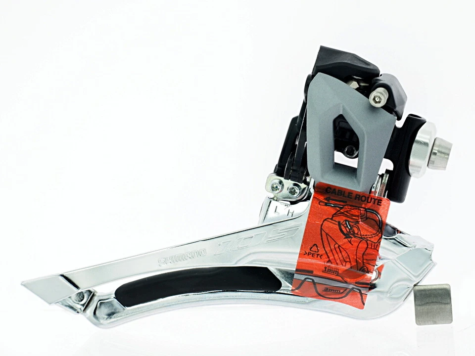 New Shimano 105 FD-R7000 Front Derailleur Silver, NIB - Image 1 of 1