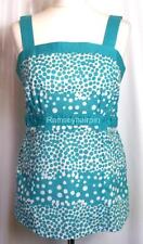 NEW EPILOGUE 🌺 TURQUOISE BLUE CAMISOLE TOP 🌺 SIZE 12 # 1268