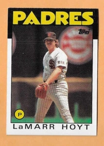 LaMARR HOYT SAN DIEGO PADRES #380 - TOPPS NM-MT 1986 - Picture 1 of 2