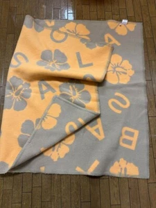 Alba Rosa Hibiscus Blanket (96㎝×144㎝) Reversible color from japan used JP F/S - Picture 1 of 4