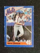 1990 New York Mets Kahn's #45 Mark Carreon • Low Grade
