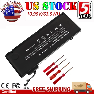 Batería A1322 para Apple MacBook Pro 13 pulgadas A1278 mediados de 2009 2010 principios de 2011 2012 Foto 1 de 4