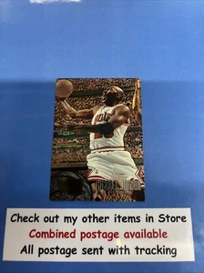 1995-96 Fleer Metal #13 MICHAEL JORDAN Chicago Bulls HOF - Picture 1 of 3