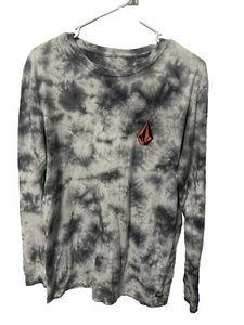 Volcom Mens Shirt White Long Sleeve Logo S Small * - Picture 1 of 3