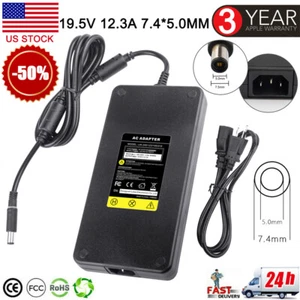 240W AC Adapter Charger Power Cord for Dell Precision M4600 M4700 M4800 Laptop - Picture 1 of 12