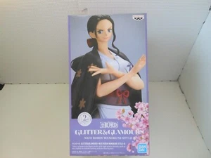 One piece Nico Robin Wanokuni Style A II 2 Glitter Glamours Bandai Prize item - Picture 1 of 7