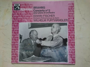 BRAHMS Concerto No.2 EDWIN FISCHER / FURTWÄNGLER *FRENCH EMI DMM VINYL*SEALED* - Picture 1 of 3