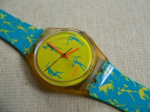 Reloj Swatch Tribal Art 1991 - African Can GK120 - Imagen 1 de 8