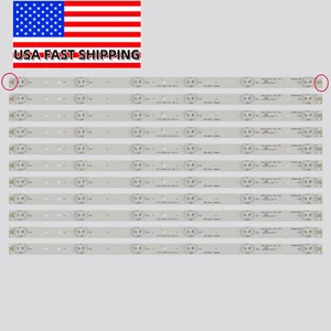 11Pcs LED strips For Hisense 50H7GB 50H7GB1 50K560U LED50EC590UN LED50K320U - Picture 1 of 5