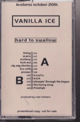 vanilla ice hard to swallow  cassette promo - Image 1 of 2