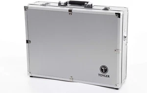 TOYGER CEO Storage Aluminum Attache Card Case over 5000 cards New - Picture 1 of 12