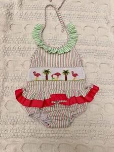 9 Meses Bañador Niña Bañador Infantil Flamencos - Imagen 1 de 5