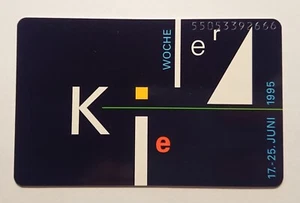 Telefonkarte Telefonwertkarte Sammelkarte 12 DM 101. Kieler Woche Juni 1995 - Bild 1 von 2