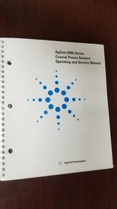 Agilent 8480 Series Coaxial Power Sensors Operating and Service Manual NEW! - Picture 1 of 1