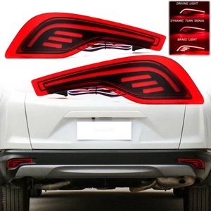 3 Function LED Rear Bumper Light Dynamic Turn Brake Lamp For Honda CRV 2017 2018 - Picture 1 of 11
