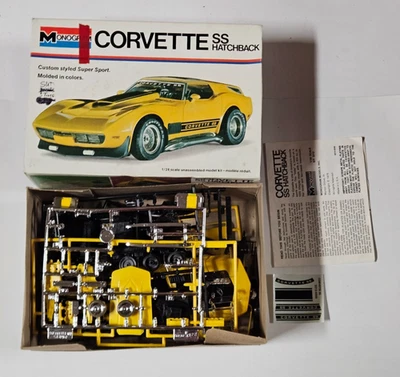 MONOGRAM CORVETTE SS HATCHBACK  1:24 SCALE MODEL CAR READ - Image 1 of 3