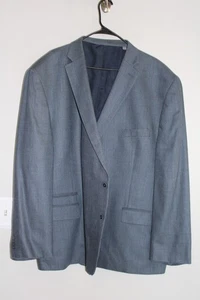 BLUE WEAVE MICHAEL KORS SILK & WOOL BLEND SPORT COAT  56R suit jacket 56 REGULAR - Picture 1 of 5