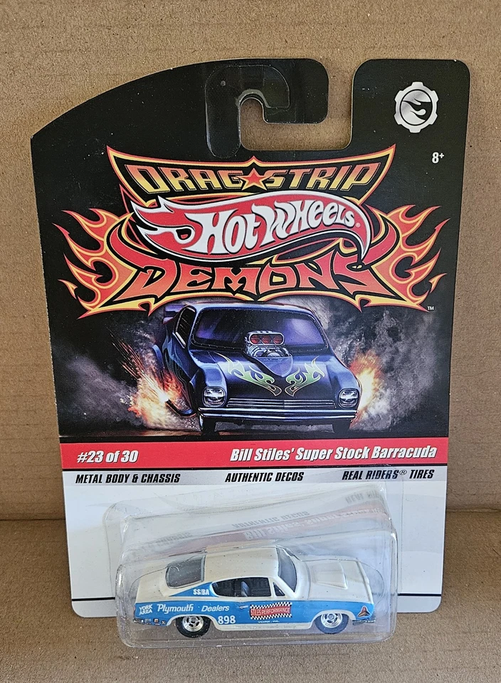 2008 Hot Wheels Drag Strip Demons Bill Stiles' Super Stock Barracuda 23 of 30 - Image 1 of 1