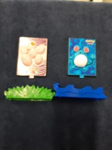 Vintage Exeggcute/Marill Pokemon 3D Card Burger King Toy 2000 Pokemon The Movie - Picture 1 of 8